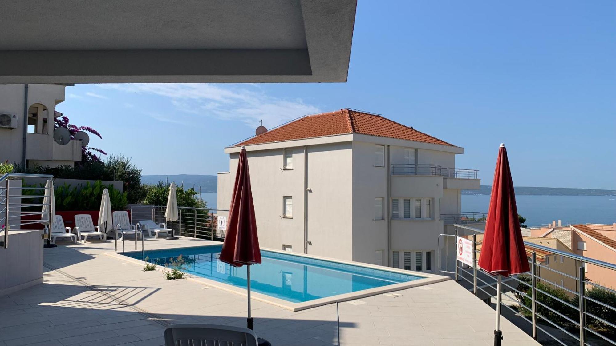 Luxury Apartments Villa Lenka Podstrana Buitenkant foto