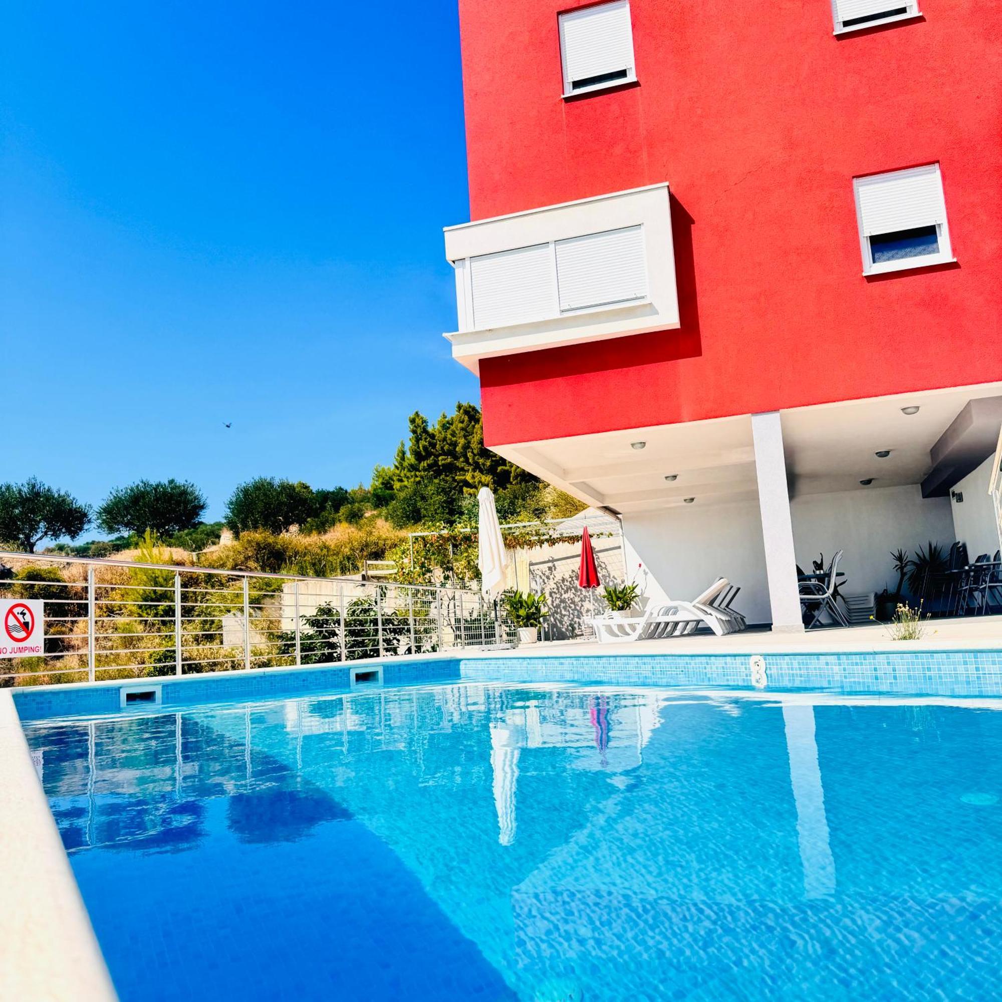 Luxury Apartments Villa Lenka Podstrana Buitenkant foto