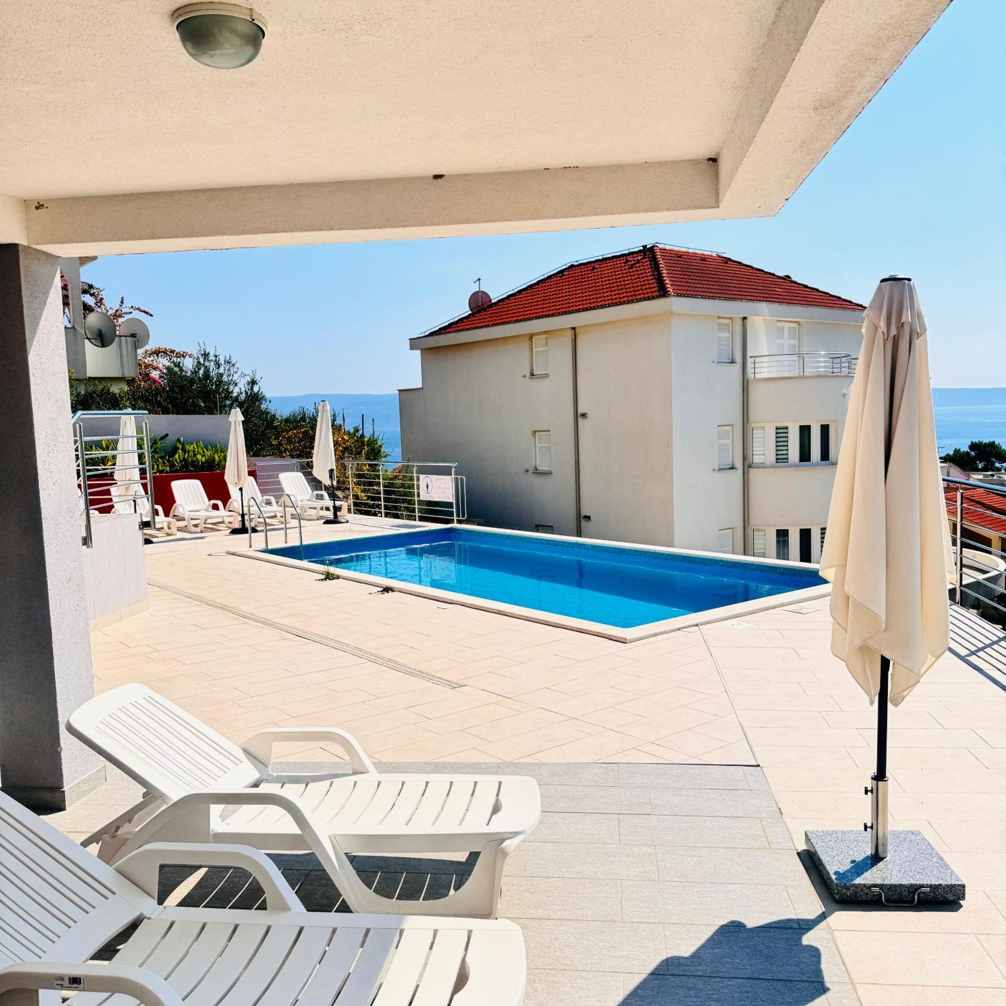 Luxury Apartments Villa Lenka Podstrana Buitenkant foto