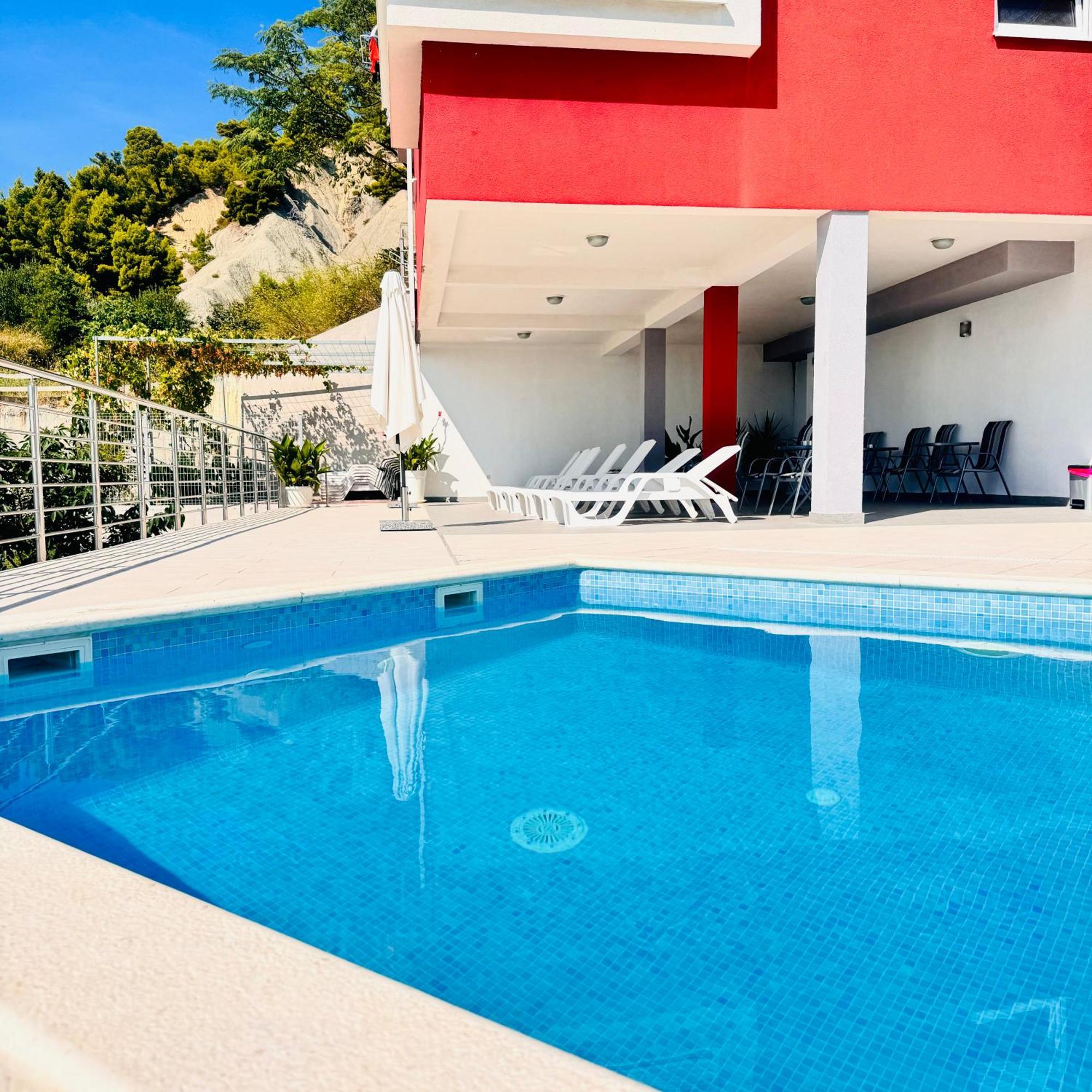 Luxury Apartments Villa Lenka Podstrana Buitenkant foto